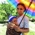 A mother and her baby in Timor Leste 